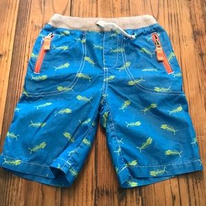 Boys fish bone shorts
